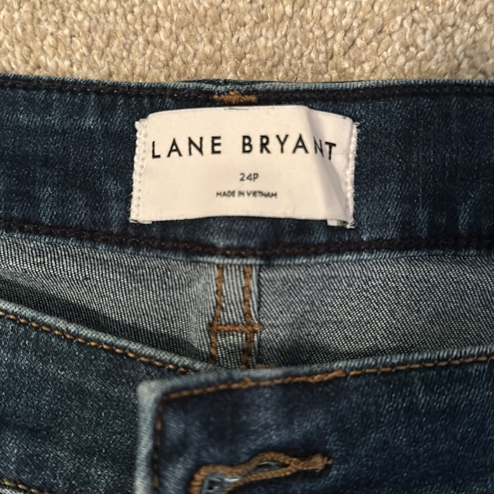 Lane Bryant High-Rise Boot Cut Jeans, size 24P, EUC - Picture 2 of 7